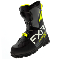 FXR Ботинки снегоходные X-Cross Pro BOA с утеплителем Black/Hi Vis в Ярославле