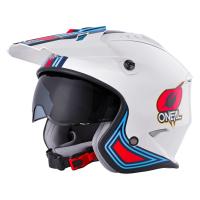 ONEAL Шлем открытый Volt MN1, глянец Белый/красный в Ярославле
