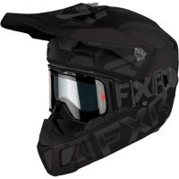FXR Шлем Clutch Cold Stop QRS Electric 22 Black Ops в Ярославле