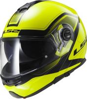 LS2 Мотошлем снегоходный FF325 Strobe Electric Snow Civik Желтый/Черный в Ярославле