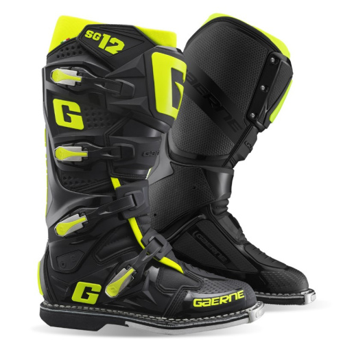 Gaerne Мотоботы SG-12 Black/Yellow в Ярославле