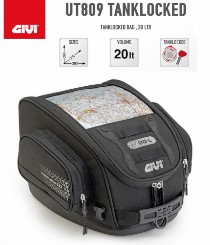 Givi Сумка на бак Tanklocked UT809 20л в Ярославле