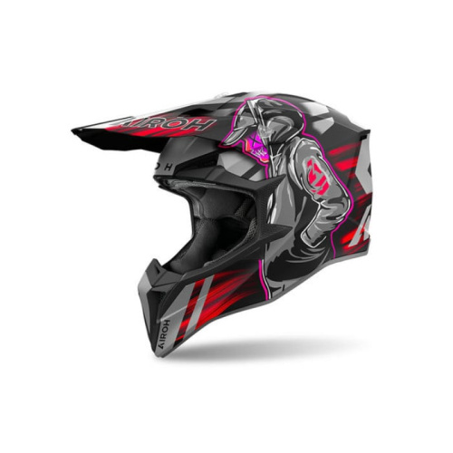 Airoh Шлем Wraaap Cyber Red Matt в Ярославле