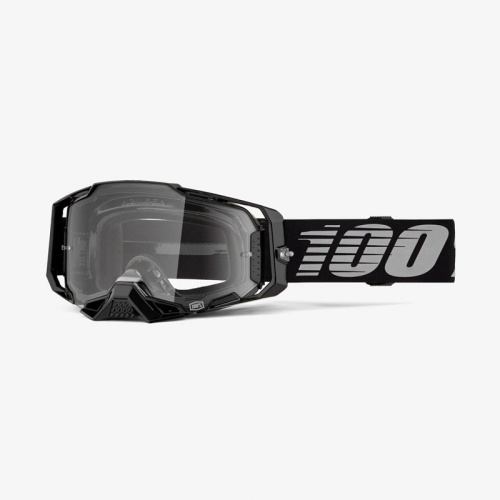 100% Очки Armega Goggle Black / Clear в Ярославле