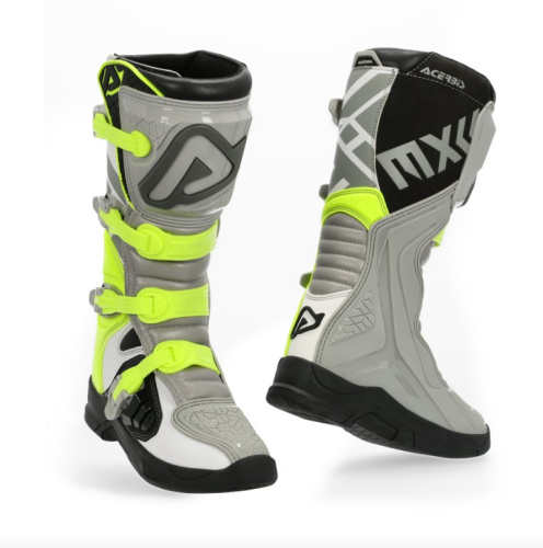 Acerbis Мотоботы кроссовые X-Team Grey/Yellow в Ярославле