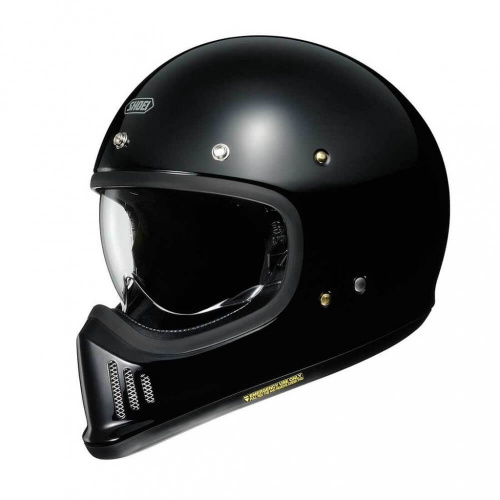 Shoei Мотошлем EX-Zero Plain Черный глянцевый в Ярославле