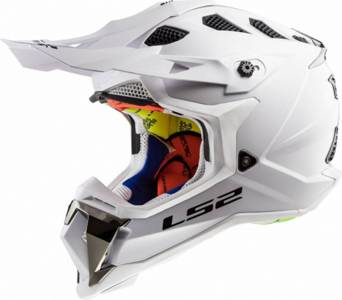 LS2 Мотошлем MX470 Subverter Solid белый в Ярославле