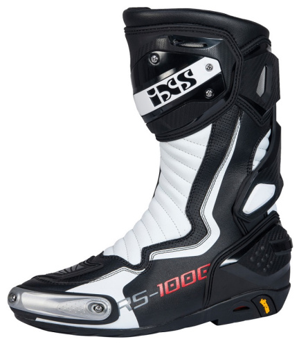 IXS Мотоботы RS-1000 черный/белый в Ярославле