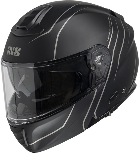 IXS Шлем модуляр iXS460 черный серый матовый в Ярославле