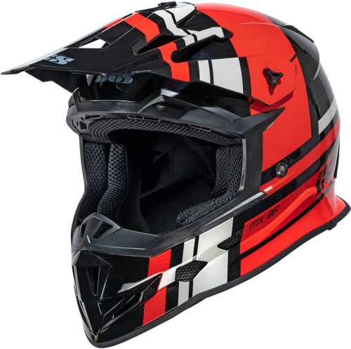IXS Мотошлем iXS361 2.3 Черно-красный в Ярославле