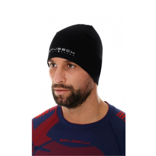 Brubeck Шапка шерстяная Active Wool Черная в Ярославле