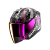 Shark Шлем Skwal I3 Jet Hellcat Mat Black/Chrome/Violet в Ярославле