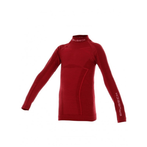 Brubeck Футболка на девушку Active Wool Бордовый в Ярославле