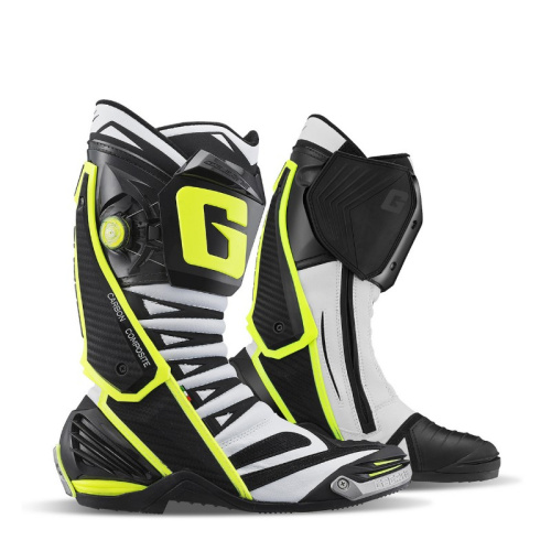 Gaerne Мотоботы GP1 Evo White/Black/Yellow в Ярославле