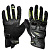 Sweep Перчатки кожаные+текстиль Hammer Black/Yellow в Ярославле