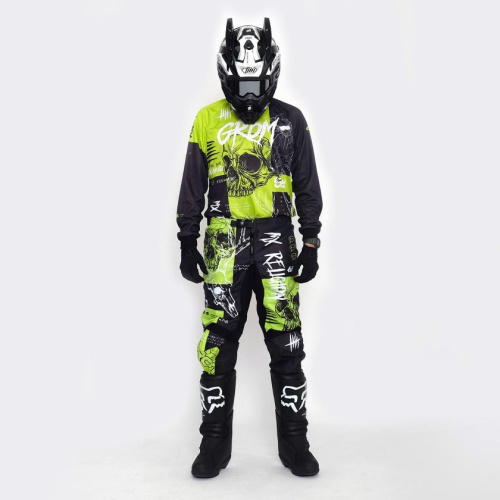 Grom Джерси MX Religion lime в Ярославле
