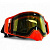 AiM Очки снегоходные с магнитной линзой и подогревом (PRO) 31-103 Accu Heated Orange Glossy в Ярославле