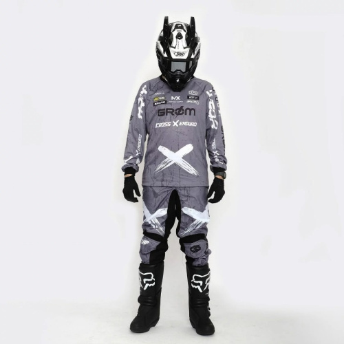 Grom Штаны кроссовые X Gray в Ярославле