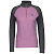 Scott Термокофта женская  Zip Defined Merino dark grey melange/cassis pink в Ярославле