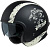 IXS Шлем Jet Helmet iXS 880 2.0 Черно-белый матовый в Ярославле