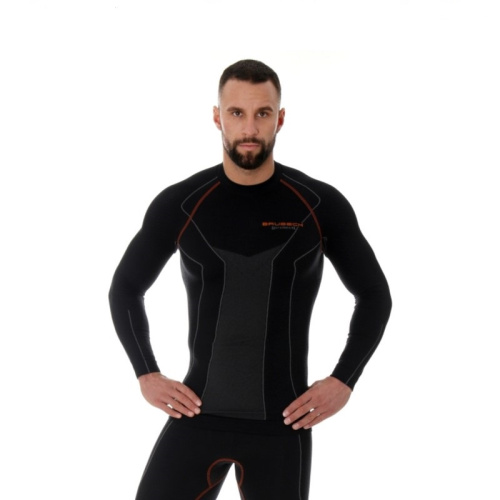 Brubeck Футболка мужская Thermo Protect черный в Ярославле