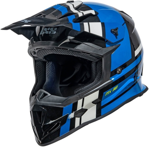 IXS Мотошлем iXS361 2.3 Черно-синий в Ярославле