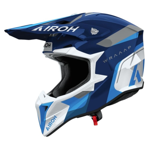 Airoh Шлем Wraaap Conquer Blue Gloss в Ярославле