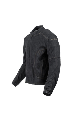 Hyperlook Мотокуртка джинсовая Lion denim Синий в Ярославле