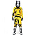 Grom Штаны кроссовые Sadman Yellow в Ярославле