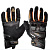 Sweep Перчатки кожаные+текстиль Hammer Black/Orange в Ярославле