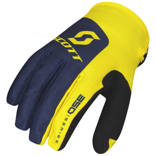 Scott Перчатки 350 Track blue/yellow в Ярославле
